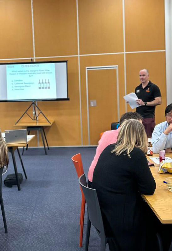 Corporate training seminar